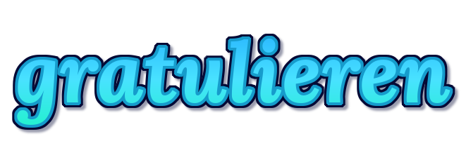 gratulieren